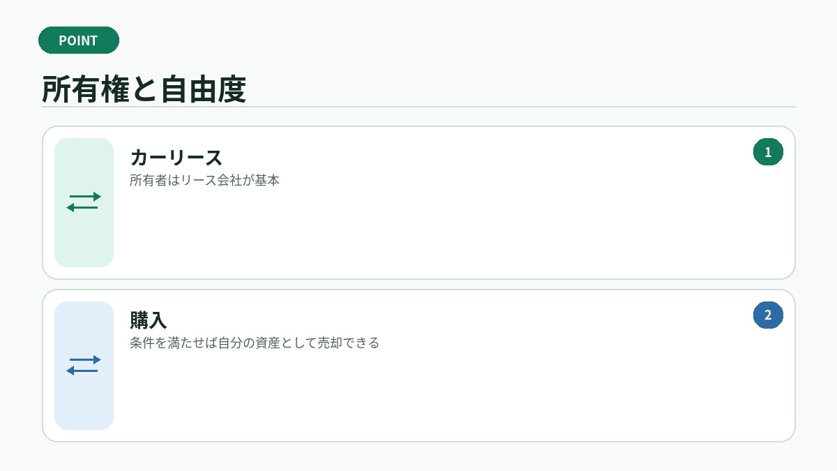 所有権と自由度
